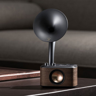 SANGEAN Chopin Mini Retro Subwoofer Bluetooth Speaker Black